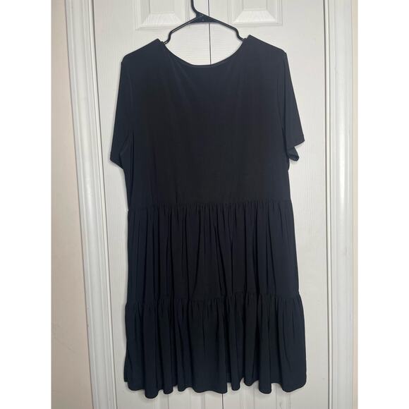 NEW Nik and Nash Black Tiered Dress Size XL - Picture 6 of 6